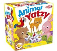 Tactic jeu de dés Animal Yatzy junior 12,4 x 8 cm Multicolore