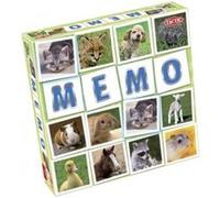 Tactic Games – Jeu de mémoire – Mémo des Bébés Animaux 52676 – Multicolore – Enfants