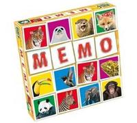 Wildlife Memo Game Tactic - 41441 - Mémo Animaux Sauvages - Jeu Éducatif d’Observation et de Mémoire
