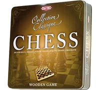 Tactic Games – Jeu d'échecs classique 14001 – Coffret métal