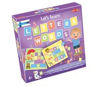 Tactic Let's Learn Letters and Words, Cardboard, Multicolor, 10,4x17,5x28