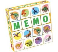 Tactic Games Jeu de mémoire Match MEMO 55802 Dinosaure 3+ Multicolore