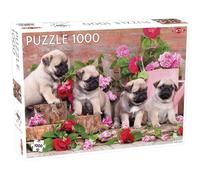 Tactic Puzzel Puppy Pugs 1000 Stukjes