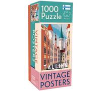 Tactic Puzzle Lovers Vintage Posters Tallinn 1000 pcs puzzle