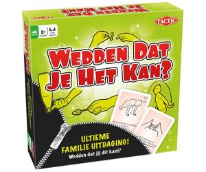 Tactic Wedden Dat Je Het Kan? Jeu De Société Motricité Fine (Dextérité)