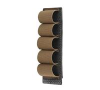 Tactical 5 Rounds 12 Gauge Shotgun Ammo Pouch Hanging Molle Hunting Gun Holder(T)