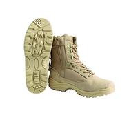 Tactical Bottines à fermeture Éclair YKK,Kaki,40 EU