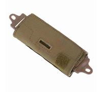 Tactical Casque Equilibrage Poids Sac Pochette Pile Batterie pour OPS Rapide BJ PJ MH Casque Accessoire(Tan)