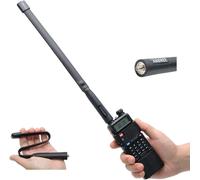 Tactical CS Foldable Antenna SMA Female Dual Band VHF/UHF 144/430MHz 13"" Compatible with UV-5R BF-F8HP AR-5RM K5PLUS UV-21R AR-152 GMRS UV-5G Plus Ham Radio Accessories