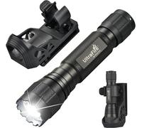 Tactical Flashlight With Case, 1200 Lumens Single Mode Led Flashlight With Service Belt Torch Holder For Law Enforcement, Patrol, Security, Outdoor, Wf-501b Pro