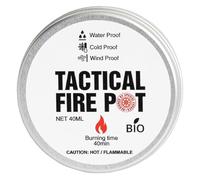 Tactical Foodpack - Gel et Réchaud Fire Pot - Incolore
