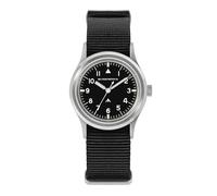 TACTICAL FROG Militado Montre de terrain VH31 Japan Movt de 36 mm avec balayage des secondes pour homme avec bracelet en nylon, étanche jusqu'à 100 m - Série ML13/ML14, Cadran noir et blanc / K1, ML14