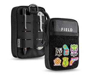 TACTICAL G lock E3.0 Molle Sac EDC Pouch Sac Tactique Compact Imperméable en Nylon 500D Cordura Multifonctions EDC Sac léger Molle Pouch Organisateur avec Poche pour téléphone Portable