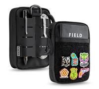 TACTICAL GEEK Block E3.0 Molle Sac EDC Pouch Sac Tactique Compact Imperméable en Nylon 500D Cordura Multifonctions EDC Sac léger Molle Pouch Organisateur avec Poche pour téléphone Portable