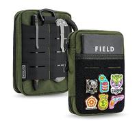 TACTICAL GEEK Block E3.0 Molle Sac EDC Pouch Sac Tactique Compact Imperméable en Nylon 500D Cordura Multifonctions EDC Sac léger Molle Pouch Organisateur avec Poche pour téléphone Portable