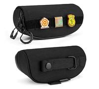TACTICAL GEEK Étui À Lunettes Tactique Molle Hardcase Antichoc Étanche Boîte De Protection Portable Outdoor Robuste Avec Clip Ceinture Pour Vélo