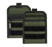TACTICAL GEEK EXT3 EDC Pochette, Organisateur Léger avec Fermeture éclair YKK, Sac en Nylon 500D avec Poche Indépendante pour Outils Utilitaires Quotidiens Polyvalents et Petits équipements, Vert