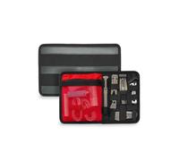 TACTICAL_GEEK TCM10 EDC Organizer Board, Panneau d'insertion élastique EDC, Panneau élastique antidérapant avec compartiment à filet à fermeture éclair, Accessoire pour sac à dos pour l'organisation