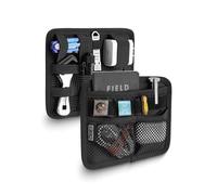 TACTICAL_GEEK TCM8 EDC Planche d'organisation, Planche tissée élastique antidérapante, Panneau d'insertion de sac utilitaire pour petit équipement, Accessoires de sac à dos avec poche ouverte et poche