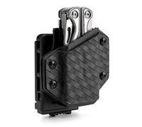 Tactical Geek TX1 Étui en pour Outil Multifonction LEATHERMAN, Étui Ajustable avec Clip Arrière pour Ceinture, Noir