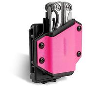 Tactical Geek TX1 Étui en pour Outil Multifonction LEATHERMAN, Étui Ajustable avec Clip Arrière pour Ceinture, Rose
