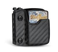 TACTICAL GEEK TX2 Pochette Briquet Portable avec Clip Ceinture de Poche Étui de Protection Anti-Rayures pour Transport Quotidien Grain de Fibre de Carbone