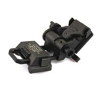 Tactical L4G24 NVG Mount CNC Support de casque pour lunettes de vision nocturne VS15 PVS18 GPNVG18 (Noir)