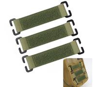 Tactical Patches Conseil tactique Patchs Accrocheur 3 pièces，Patchs Tactiques Molle, tactique Molle crochet et boucle pour les insignes et les insignes sac à dos en plein air gilet tactique