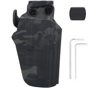 Tactical Pistol Holster for CZ 75 P-O1 9MM/P01/SP01/ CZ 97/Jericho 941 FS Compact Right Handed Quick Draw Holster Waist Holster(BCP)
