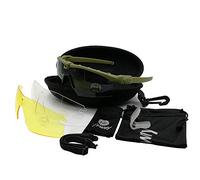 Tactical Professional Lunettes de protection balistique M 3.0 militaire Strike Lunettes UV400 Lunettes de l'armée Airsoft vue Gafas Sports de plein air polarisées randonnée Cyclisme Paintball Eyewear