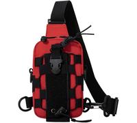 Tactical Shoulder Bag, Multiple Tactical Pouch, Waterproof Shoulder Bag, Multifunctional Waterproof Chest Bag, Adjustable for Outdoor Sports, Climbing, Camping