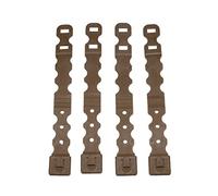 Tactical Tailor Fight Light Series Malice Clip - Lot de 4 (Coyote Court)