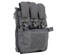 Tactifans-Plaque D'adaptation Electrolux Pour Fcpc V5,Panneau Arrière,Molle Banger,Nylon 500d Importé,Vernis De Chasse - Type Wolf Grey