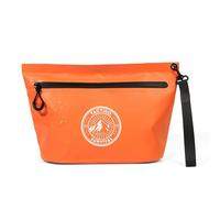 Tactiko Pochette à fermeture éclair résistante aux éclaboussures 2 L - Organiseur fourre-tout pour sacs secs, sacs de voyage, Orange, Sac à main