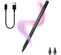 Tactile pour ?cran, Stylet Capacitif Universel avec 2 Embouts de Rechange Stylet Tablette pour iPad/iPhone/Samsung/Lenovo/Xiaomi/Huawei