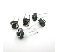 Tactile Tact Push Button 100PCS / Lot Tactile Push Button Switch 2 Broches 6 * 6 * 5 mm Interrupteurs à clé 6x6x5mm Micro Switch Tact Switch