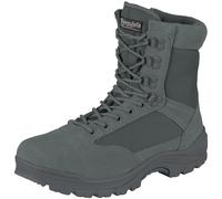 Tactique Côté Zip Sécurité Police Combat Armée Hommes Boots Désert Urbain Gris
