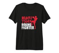 Tactique et Technique de Boxe Muay Thai T-Shirt Haut de Gamme
