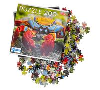 Tactique puzzle du puzzle du crabe coloré, 200st.