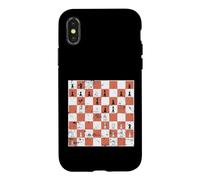 Tactiques d'échecs de mi-Partie Coque pour iPhone X/XS
