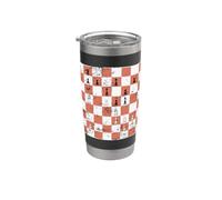 Tactiques d'échecs de mi-partie Gobelet isotherme en acier inoxydable double paroi