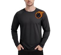 TACVASEN T-Shirt à Manches Longues Hommes Col Rond sous-vêtements de Ski