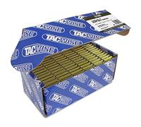 Tacwise 0180 Agrafes à Charpenterie Galvanisées Type 14 / 25 mm, Couronne Étroite, Lot de 15.000