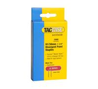 Tacwise 0289 Agrafes à Couronne Étroite Galvanisées 91/30 mm, Lot de 1000