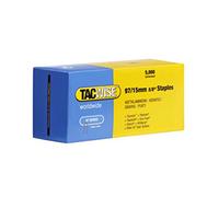 Tacwise 0303 Agrafes à Couronne Étroite Galvanisé 97 / 15 mm, Lot de 5000