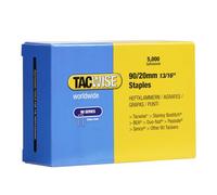 Tacwise Agrafes étroites 90/20 mm galvanisées – 5 000 pièces