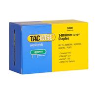 Tacwise Agrafes 0341 – Galvanisées Type 140/8 mm – Lot de 5000