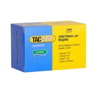Tacwise 0342 Agrafes Galvanisées Professionnelles de Type 140/10mm, Lot de 5000