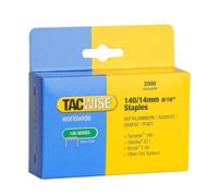 Tacwise Agrafes 0349 galvanisées type 140/14 mm professionnelles – Lot de 2000