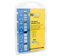 Tacwise Assortiment d'agrafes 0350 - Galvanisées professionnelles Type 140, 6-14 mm, Lot de 4400